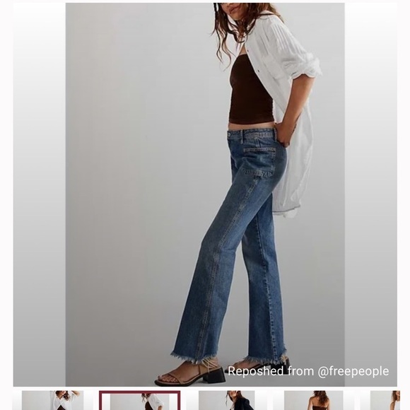 Free People Izzy Flare jeans. NWOT - Picture 5 of 15